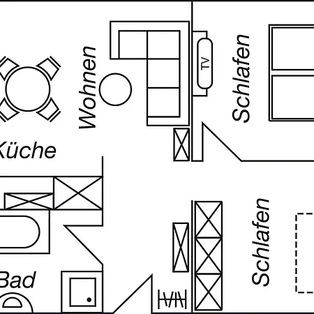 Διαμέρισμα Objekt-nr 111 - - Steuerbord *