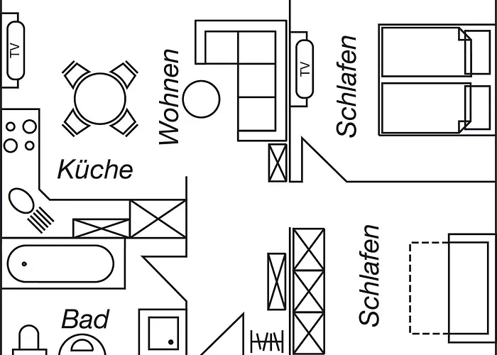 公寓 Objekt-nr 111 - - Steuerbord *